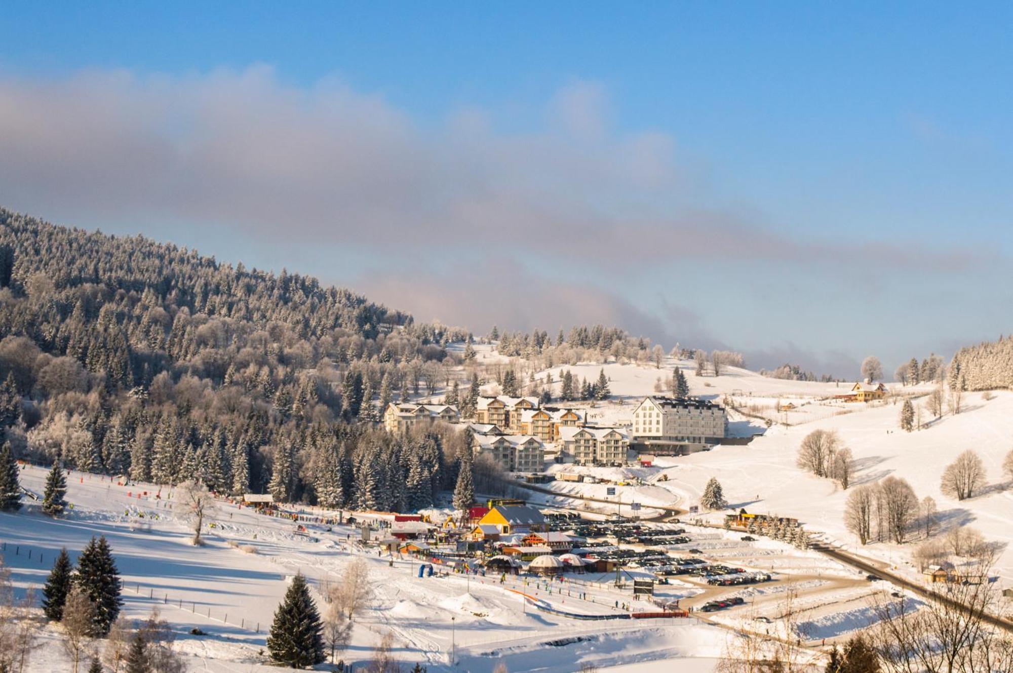 Panorama Ski, Bike, Spa & Restaurant - Czarna Gora Resort Stronie Śląskie Kültér fotó